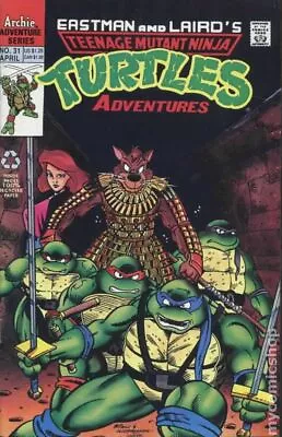 Buy Teenage Mutant Ninja Turtles Adventures #31 VG 4.0 1992 Stock Image Low Grade • 5.29£