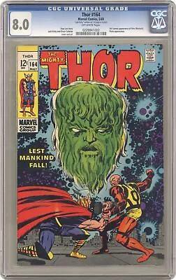 Buy Thor #164 CGC 8.0 1969 0209941003 • 135.91£