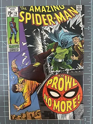 Buy Amazing Spider-Man #79 - GORGEOUS - 2nd App Prowler - Marvel 1969 • 100.95£