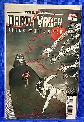 Buy Second Print Star Wars: Darth Vader- Black White & Red #1 NM Signed Peach Momoko • 58.25£