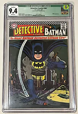 Buy Detective Comics 362  CGC 9.4  1967 • 116.49£