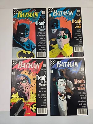 Buy Batman #426-429 D.C. Comics 1988  A Death In The Family  Complete Set • 69.89£