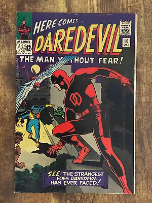 Buy Daredevil #10 - GORGEOUS - 1st App Ani-Men | Marvel Comics 1965 • 34.17£