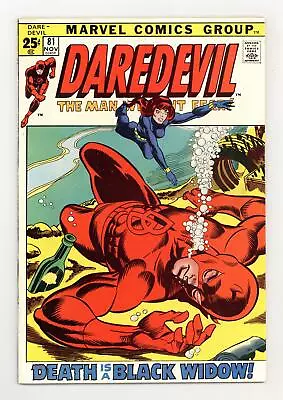 Buy Daredevil #81 FN+ 6.5 1971 • 81.54£