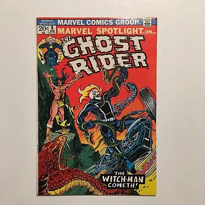Buy Marvel Spotlight #8 Ghost Rider Early Appearance Marvel Comics 1972 VG/F • 23.29£