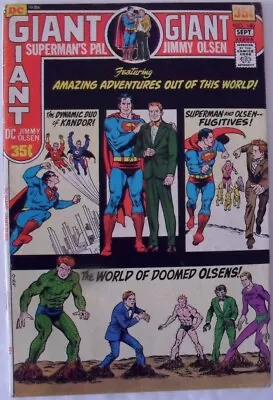 Buy Jimmy Olsen #140 Giant (1971) Fn+ 6.5  'amazing Adventures Out Of This World!' • 18£