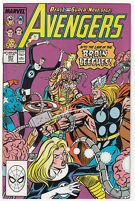 Buy Avengers #301 Direct 9.0 VF/NM 1989 Marvel Comics - Combine Shipping • 1.66£