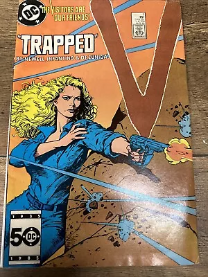 Buy DC 1985 V The Visitors Are Our Friends.”Trapped” By Newell,Infantino & Dezunica • 4£