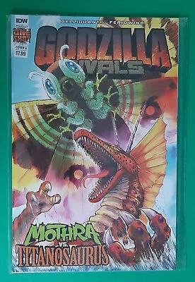 Buy GODZILLA RIVALS : Mothra Vs Titanosaurus  One Shot Comic - 2023 Kaiju IDW • 6.95£
