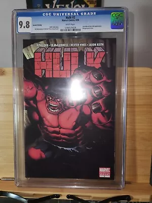 Buy Hulk #2 2ND PRINT CGC 9.8 1ST FULL APP. OF RED HULK VHTF WRAPAROUND COVER • 194.15£