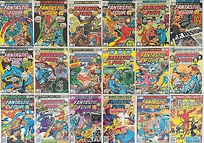 Buy Marvel Fantastic Four Lot~ Newsstands~ 24 Comics #186 And Up~ First Nova Corp • 50.57£