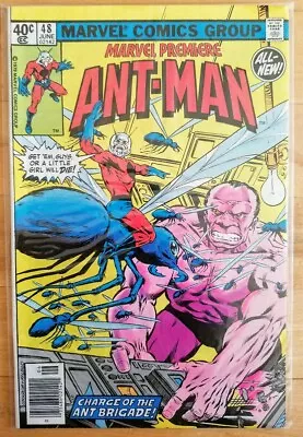 Buy MARVEL PREMIERE #48. June 1979. 2nd Scott Lang Ant-Man. Byrne. Near-mint Cond. • 23.28£