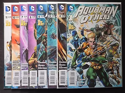 Buy (LOT 8) Aquaman And The Others #s 1 2 3 4 5 7 10 & 11 DC Comics 2014 New 52 VFNM • 8.53£