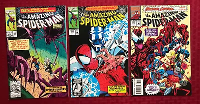 Buy Amazing Spider-Man Lot #372 VF/NM, #377 VF, #380 VF- 1993 Marvel • 17.85£