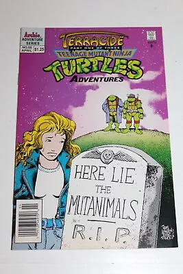 Buy Teenage Mutant Ninja Turtles Adventures #55 NM Newsstand Variant Archie 1994 • 15.52£