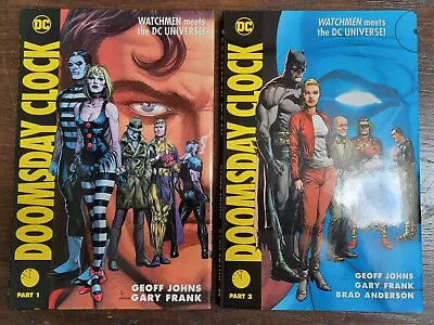 Buy DC's Doomsday Clock Part 1 & 2 Graphic Novel In Collector's Case • 12£