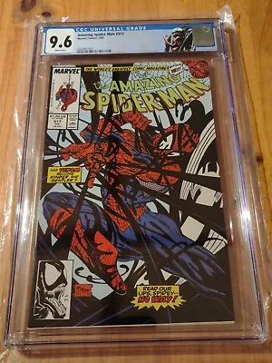 Buy Amazing Spider-Man #317 CGC 9.6 - Venom & Thing App. WP 7/89 🔥Custom Label🔥 • 77.66£