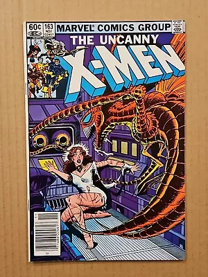 Buy Uncanny X-Men #163 Newsstand Carol Danvers Marvel 1982 FN/VF • 6.22£