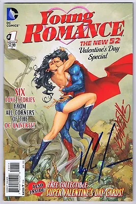 Buy Young Romance #1 VF/NM Signed W/COA Kyle Higgins Kenneth Rocafort 2013 DC Comics • 36.85£