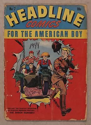 Buy Headline Comics #7 PR 0.5 1944 • 182.50£