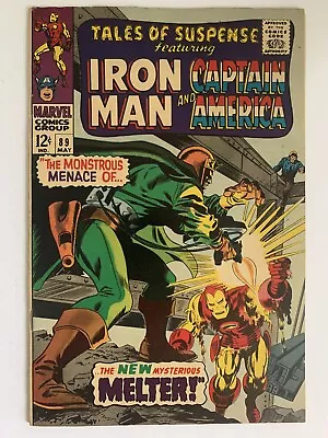 Buy Tales Of Suspense #89 7.5 Vf- 1967 Iron Man And Captain America Marvel Comics • 31.05£