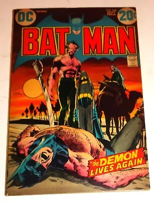 Buy Batman #244 Ra's Ah Ghul Classic Neal Adams Cover Vf • 181.73£