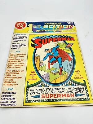 Buy DC Famous 1st Edition Superman C-61 1979 G/VG Treasury Size, Limited Collector's • 11.65£