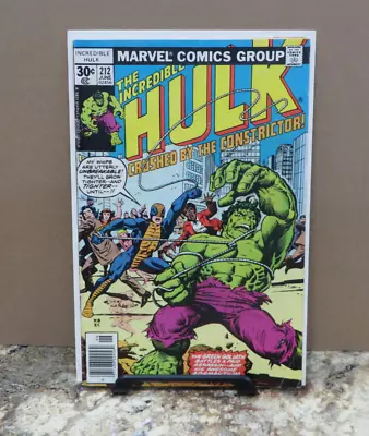 Buy Incredible Hulk #212 (1977) - 1st Appearance Of The Constrictor • 23.29£
