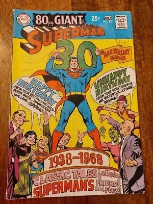 Buy Superman 207 -80 Page Giant -fine/very Fine • 20£