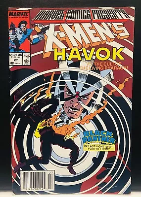 Buy Marvel Comics Presents #27 Comic X-Men's Havok , Newsstand • 4.90£