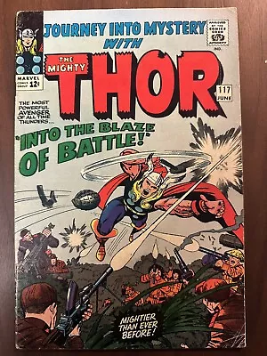 Buy Thor Journey Into Mystery #117 VG  1st App. Of Odinsword (Marvel 1965) • 27.18£