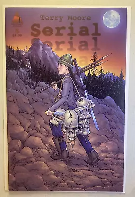 Buy Serial #5 (1st Print) NM Abstract Terry Moore Low Print 2021 HIGH GRADE • 3.03£