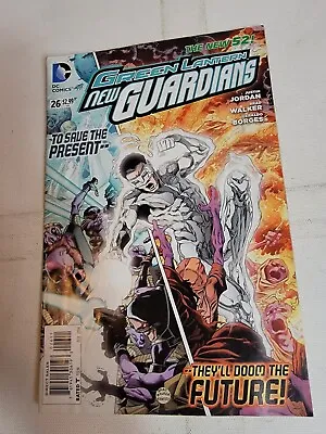 Buy Comic Book Green Lantern New Guardians  52 DC Comics Save Present Doom Future 26 • 7.77£
