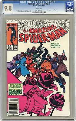 Buy Amazing Spider-Man #253N CGC 9.8 1984 0052844035 • 182.50£