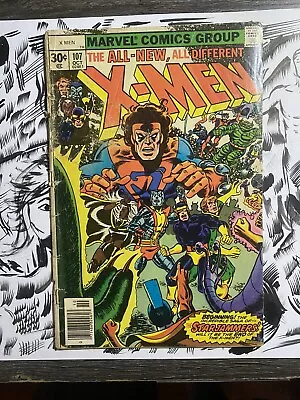 Buy Uncanny X-Men #107, 1st Appearance Imperial Guard And Gladiator Reader Copy • 23.29£