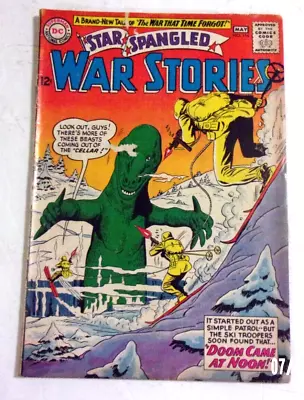 Buy Star Spangled War Stories #114 Solid Gd+  1964  Dinosaur Cover Andru • 13.20£