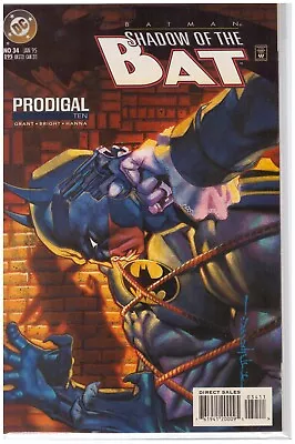 Buy Batman Shadow Of The Bat #34 - Prodigal: Ten  - DC Comics - 1995 - VF/NM • 2.99£