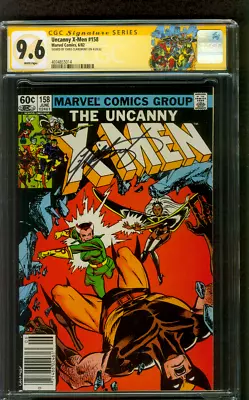 Buy Uncanny X Men 158 CGC SS 9.6 Claremont Newsstand 6/1982 1st Rogue Newsstand Ed • 217.44£