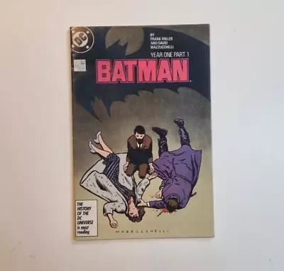 Buy Batman Year One #404 1st Print DC Comics 1987 - Frank Miller David Mazzucchelli • 15£