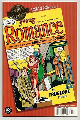 Buy MILLENNIUM EDITION YOUNG ROMANCE #1 DC Comics 2000 Gold Foil Reprint Simon/Kirby • 6.21£