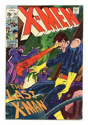 Buy Uncanny X-Men #59 VG 4.0 1969 • 67.56£