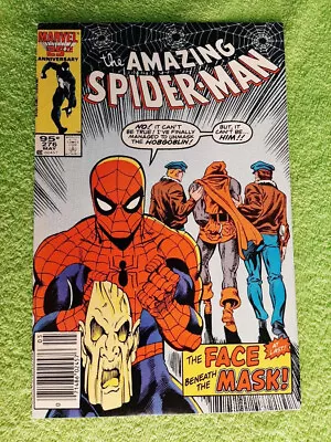 Buy AMAZING SPIDER-MAN #276 VF-NM NEWSSTAND Canadian Variant Hobgoblin Cover RD6694 • 32.14£