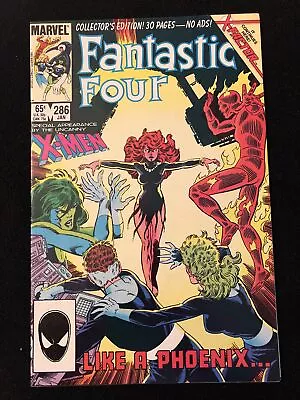 Buy Fantastic Four 286 7.5 8.0 X-men Appear Phoenix Marvel 1995 Return Jean Grey Kl • 6.21£