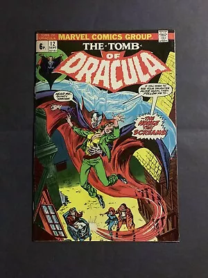 Buy Tomb Of Dracula 12/ Bronze Age Marvel Comics 1973 • 35£