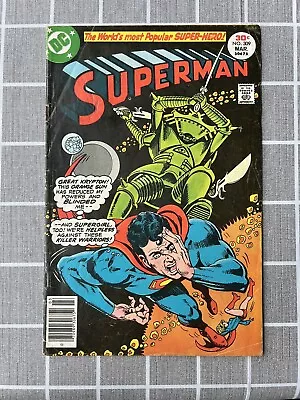 Buy Superman #309, Fine+, Vintage Killer Warriors And Supergirl • 6.99£