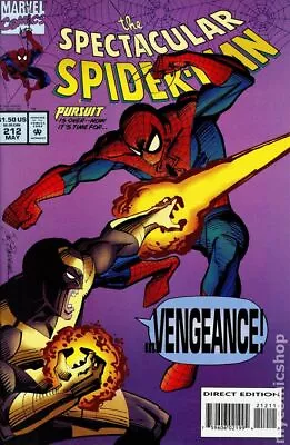 Buy Spectacular Spider-Man Peter Parker #212 FN 1994 Stock Image • 5.67£