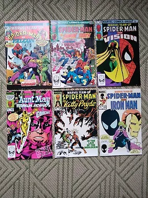 Buy Marvel Team Up Featuring Spider-Man Bargain Bundle.1975-84 Job Lot  • 15£