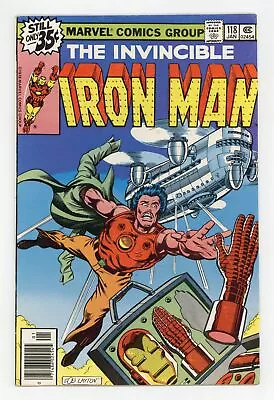 Buy Iron Man #118 VG/FN 5.0 1979 1st App. James Rhodes • 27.18£