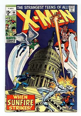 Buy Uncanny X-Men #64 VG 4.0 RESTORED 1970 1st App. Sunfire • 229.10£