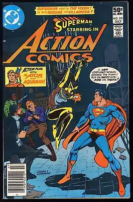 Buy Action Comics #521 DC 1981 (VF/NM) 1st App Of Vixen! NEWSSTAND! L@@K! • 34.16£